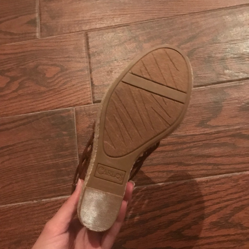 Brown wedges—LAST ONE - Picture 4 of 5